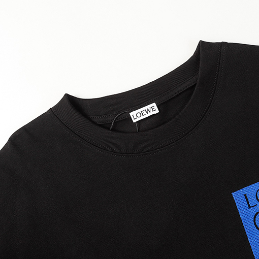 ロエベ LOEWE フロントポケットに刺繍ロゴが入った半袖Tシャツ