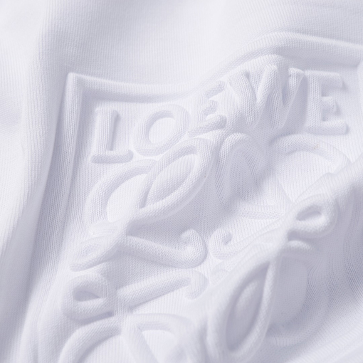 ロエベ LOEWE フロントポケットに刺繍ロゴが入った半袖Tシャツ