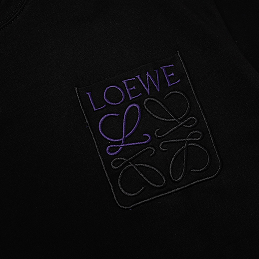 ロエベスーパーコピー LOEWE 刺繍ポケット半袖Tシャツ