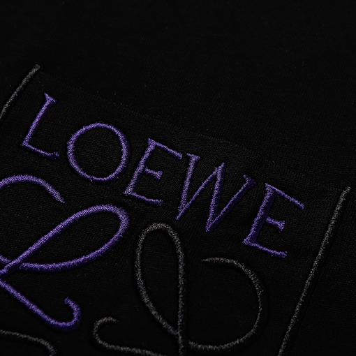 ロエベスーパーコピー LOEWE 刺繍ポケット半袖Tシャツ