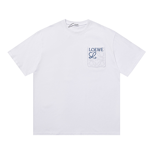ロエベスーパーコピー LOEWE 刺繍ポケット半袖Tシャツ