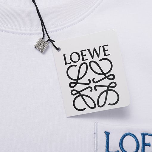 ロエベスーパーコピー LOEWE 刺繍ポケット半袖Tシャツ