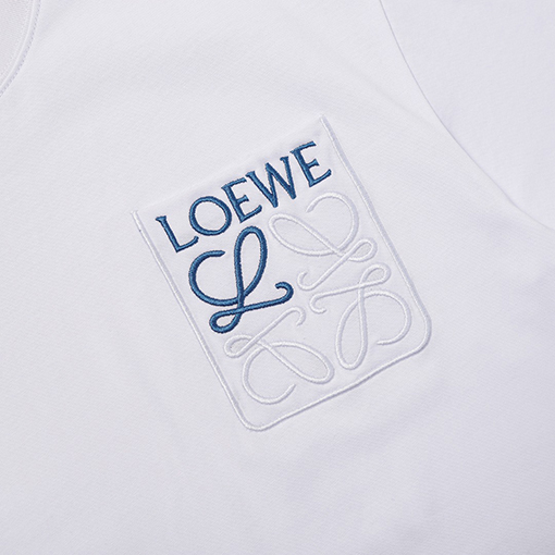 ロエベスーパーコピー LOEWE 刺繍ポケット半袖Tシャツ