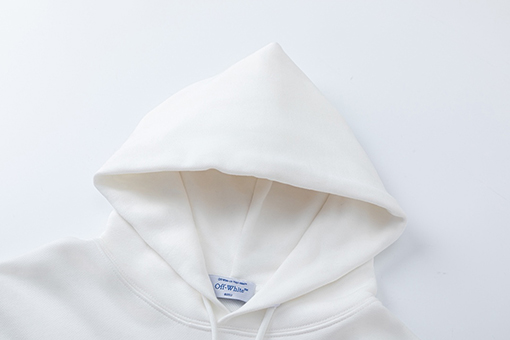 オフホワイト off white 新しいレタープリントのゆったりとしたフード付きスウェットシャツ