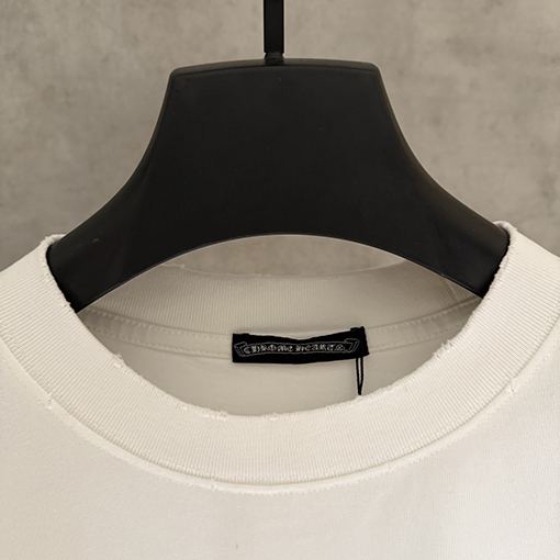 クロムハーツスーパーコピー 新モデル刺繍半袖Tシャツ