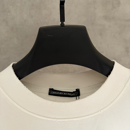 クロムハーツ 新作アップリケ刺繍半袖Tシャツ