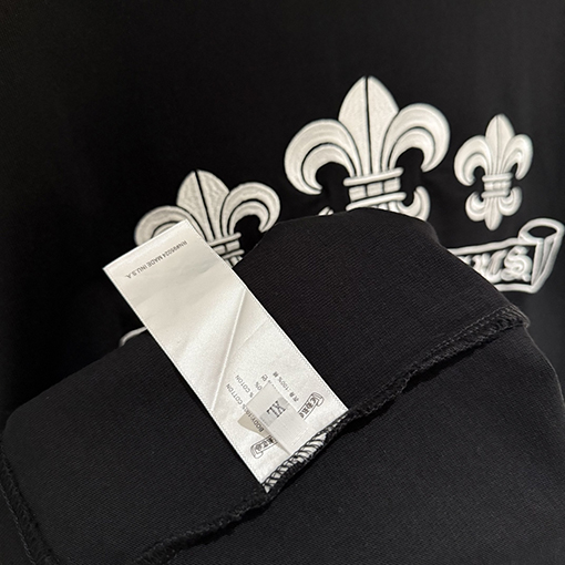 クロムハーツ クラシックな刺繍半袖Tシャツ