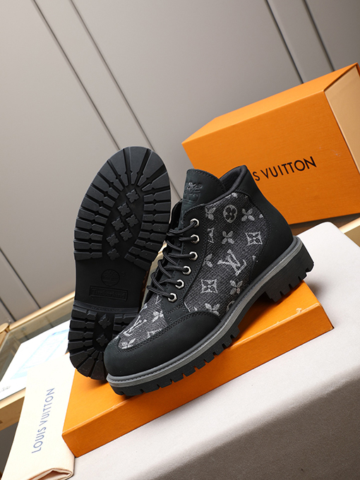 ルイヴィトンコピー メンズカジュアルハイカットアンクルブーツ
