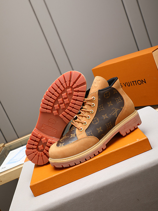 ルイヴィトンコピー メンズカジュアルハイカットアンクルブーツ