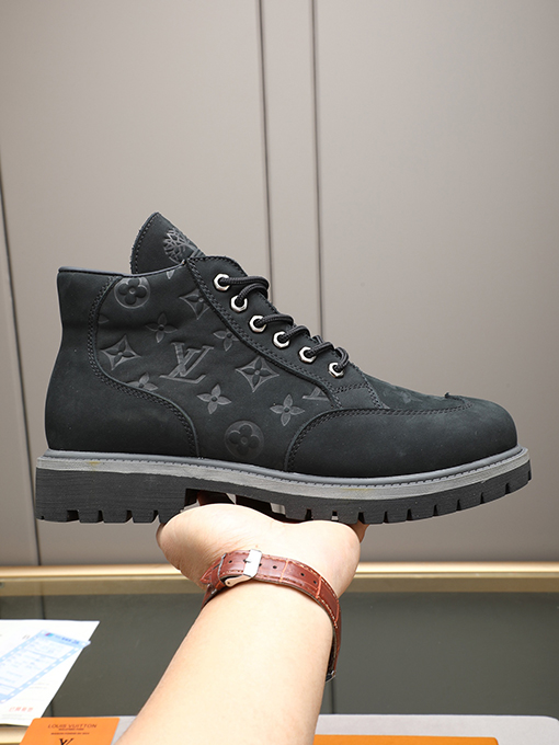 ルイヴィトンコピー メンズカジュアルハイカットアンクルブーツ