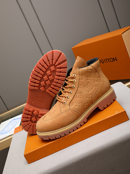 ルイヴィトンコピー メンズカジュアルハイカットアンクルブーツ