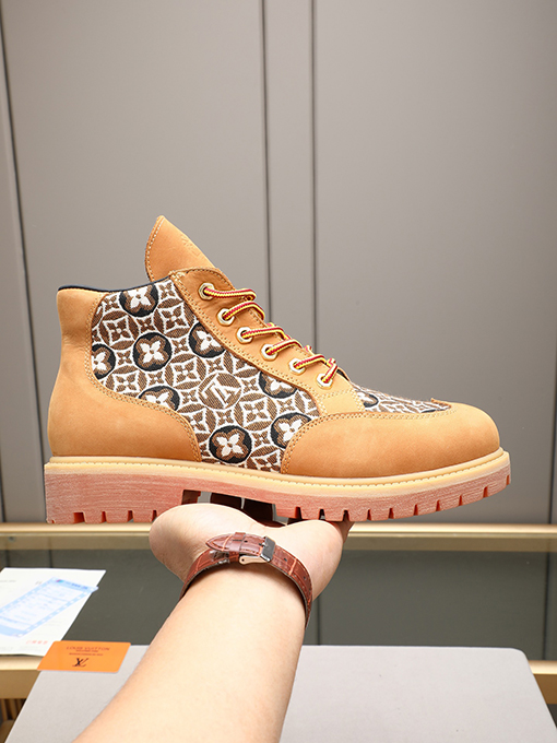 ルイヴィトンコピー メンズカジュアルハイカットアンクルブーツ