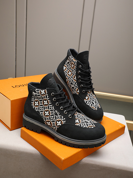 ルイヴィトンコピー メンズカジュアルハイカットアンクルブーツ