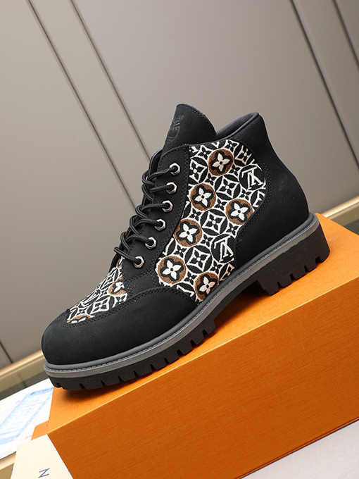 ルイヴィトンコピー メンズカジュアルハイカットアンクルブーツ