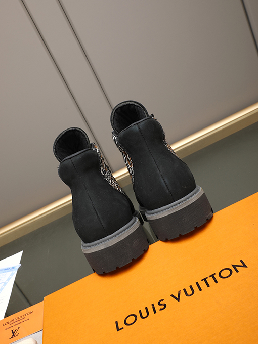 ルイヴィトンコピー メンズカジュアルハイカットアンクルブーツ