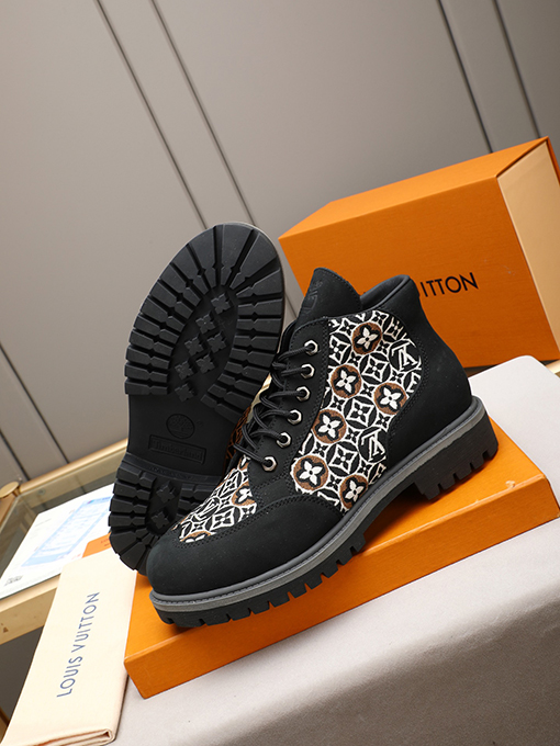 ルイヴィトンコピー メンズカジュアルハイカットアンクルブーツ