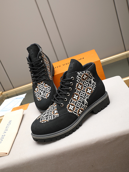 ルイヴィトンコピー メンズカジュアルハイカットアンクルブーツ