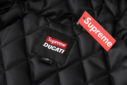 シュプリーム SUPREME WEEK16 HOODED RACING JACKET コラボレーション ダブルポケット ジッパー フード付きレーシング モーターサイクルジャケット