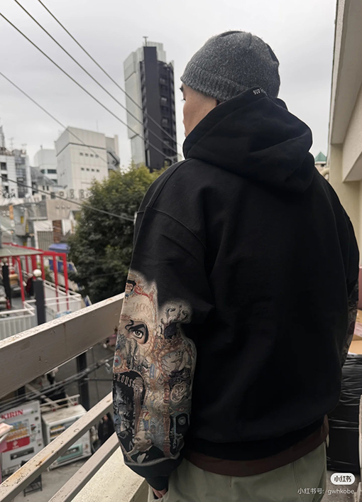 シュプリーム WEEK18 Dangerous Zip Up Hooded Sweatshirt アイプリントのフード付きジップアップスウェットシャツ