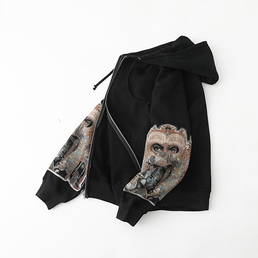 シュプリーム WEEK18 Dangerous Zip Up Hooded Sweatshirt アイプリントのフード付きジップアップスウェットシャツ