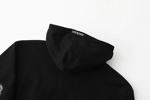 シュプリーム WEEK18 Dangerous Zip Up Hooded Sweatshirt アイプリントのフード付きジップアップスウェットシャツ