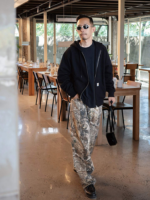 シュプリームスーパーコピー WEEK1 Baggy Jean 刺繍ポケット柄のゆったりストレートレッグジーンズ