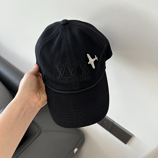 ルイヴィトン LV 飛行機風デニムベースボールキャップ