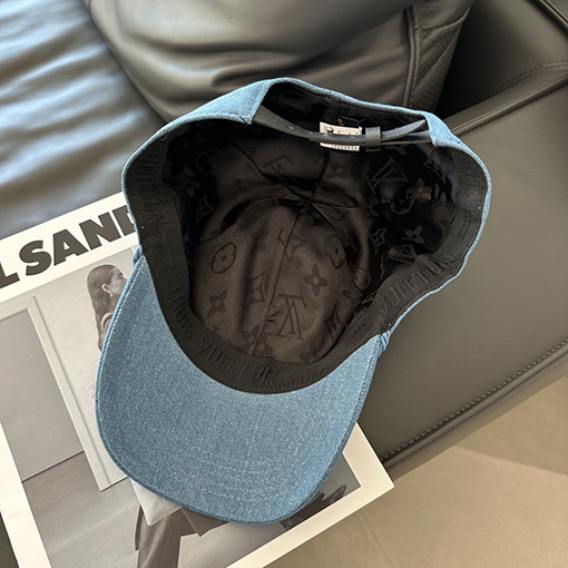 ルイヴィトン LV 飛行機風デニムベースボールキャップ