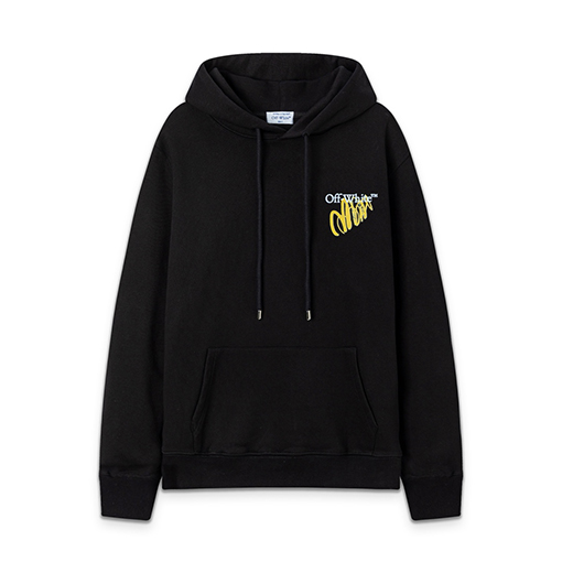 オフホワイトスーパーコピー off white グラフィティアロールーズフード付きスウェットシャツ