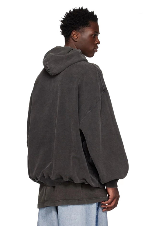 ヴェトモンスーパーコピー VETEMENTS レター刺繍ウォッシュドパーカー