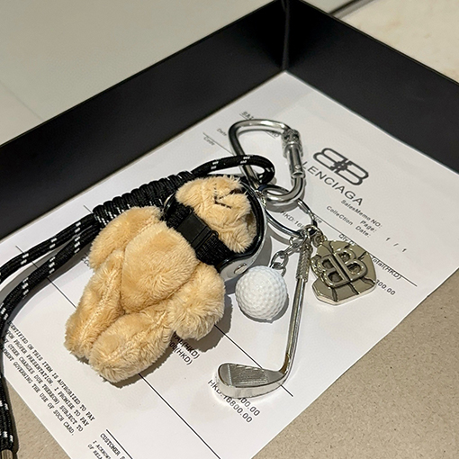 バレンシアガスーパーコピー Balenciaga クラシックなバッグチャームキーチェーン