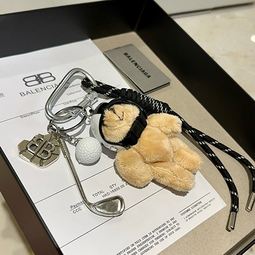 バレンシアガスーパーコピー Balenciaga クラシックなバッグチャームキーチェーン