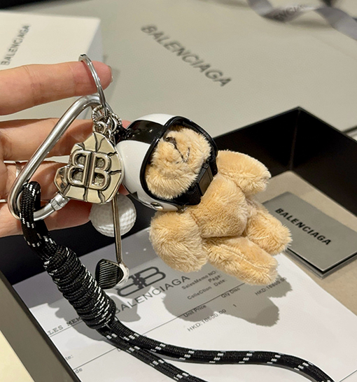 バレンシアガスーパーコピー Balenciaga クラシックなバッグチャームキーチェーン