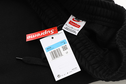 シュプリーム X ナイキ WEEK4 Sweatpant コラボレーションシリーズ 刺繍ロゴ カンガルーポケットパンツ