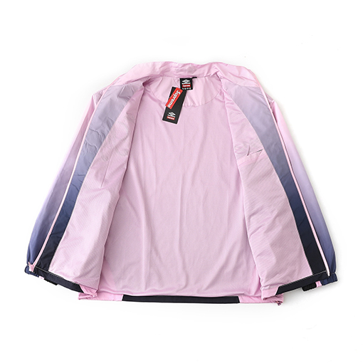 シュプリーム WEEK8 Gradient Track Jacket コラボレーション グラデーション刺繍ロゴ ジップアップジャケット