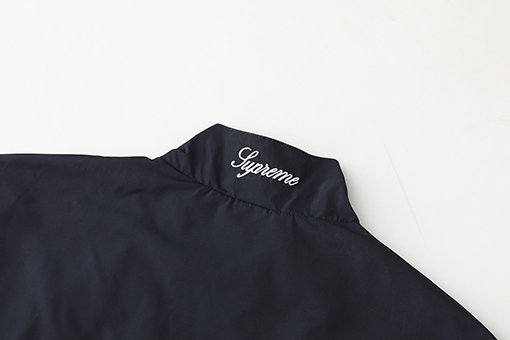 シュプリーム WEEK8 Gradient Track Jacket コラボレーション グラデーション刺繍ロゴ ジップアップジャケット