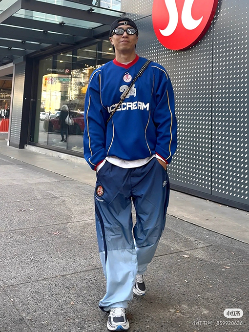 シュプリーム WEEK8 Gradient Track Jacket コラボレーション グラデーションデザイン 刺繍ロゴ カジュアルパンツ