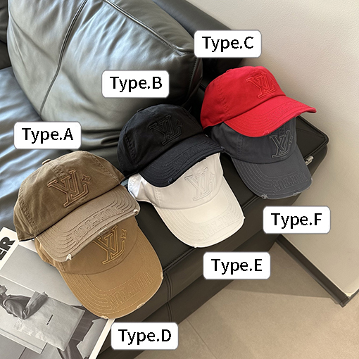 ルイヴィトンスーパーコピー コットンソフトトップベースボールキャップ