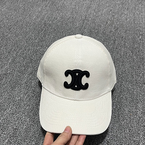 セリーヌ コーデュロイのベースボールキャップ