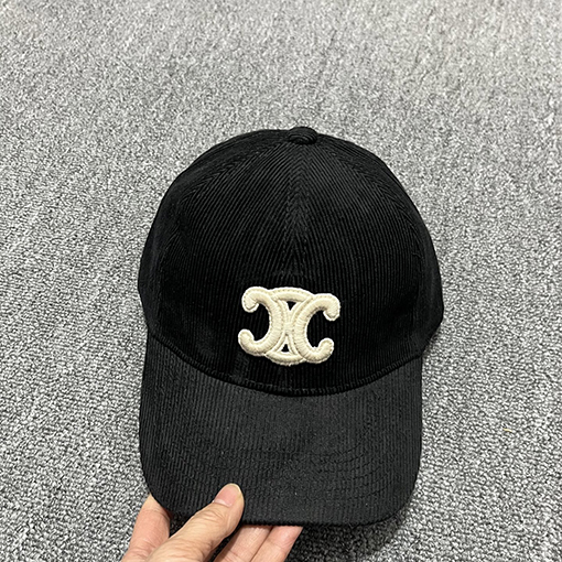 セリーヌ コーデュロイのベースボールキャップ