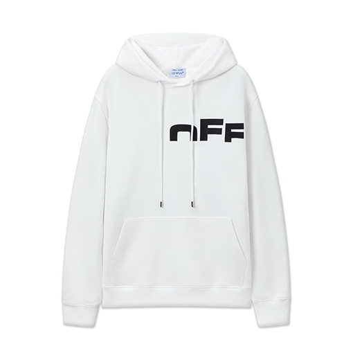 オフホワイト off white 新しいレタープリントのゆったりとしたフード付きスウェットシャツ