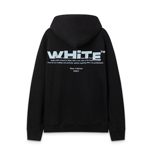 オフホワイト off white 新しいレタープリントのゆったりとしたフード付きスウェットシャツ