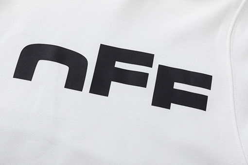 オフホワイト off white 新しいレタープリントのゆったりとしたフード付きスウェットシャツ