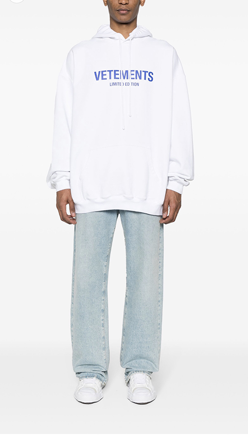 ヴェトモン VETEMENTS 新しいフード付きスウェットシャツ