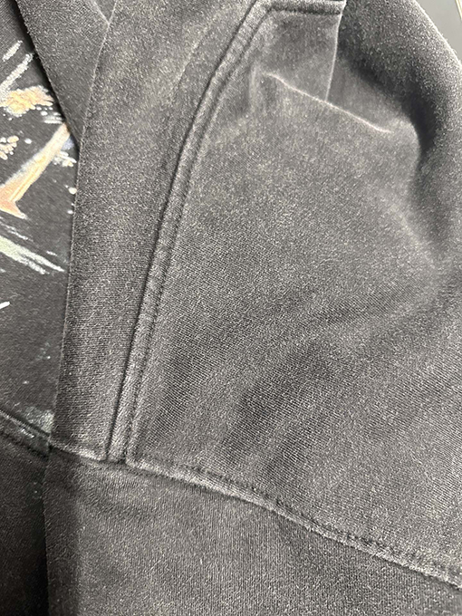 ヴェトモン シティデジタルダイレクトインジェクションウォッシャブルフード付きスウェットシャツ