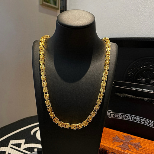 クロムハーツ クラシックゴールドレトロマルチエレメントネックレス