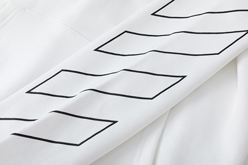 オフホワイトコピー off white 新しいゆったりとしたフード付きスウェットシャツ