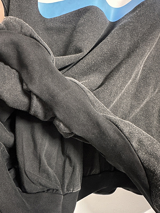 ヴェトモンコピー 新しいダブルレイヤーウォッシュフード付きスウェットシャツ