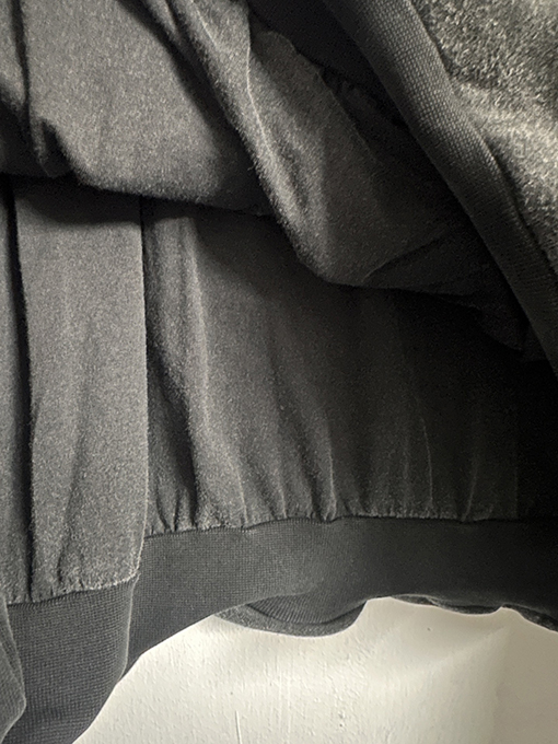 ヴェトモンコピー 新しいダブルレイヤーウォッシュフード付きスウェットシャツ