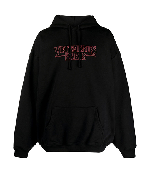 ヴェトモン 新しいレタープリントパーカー